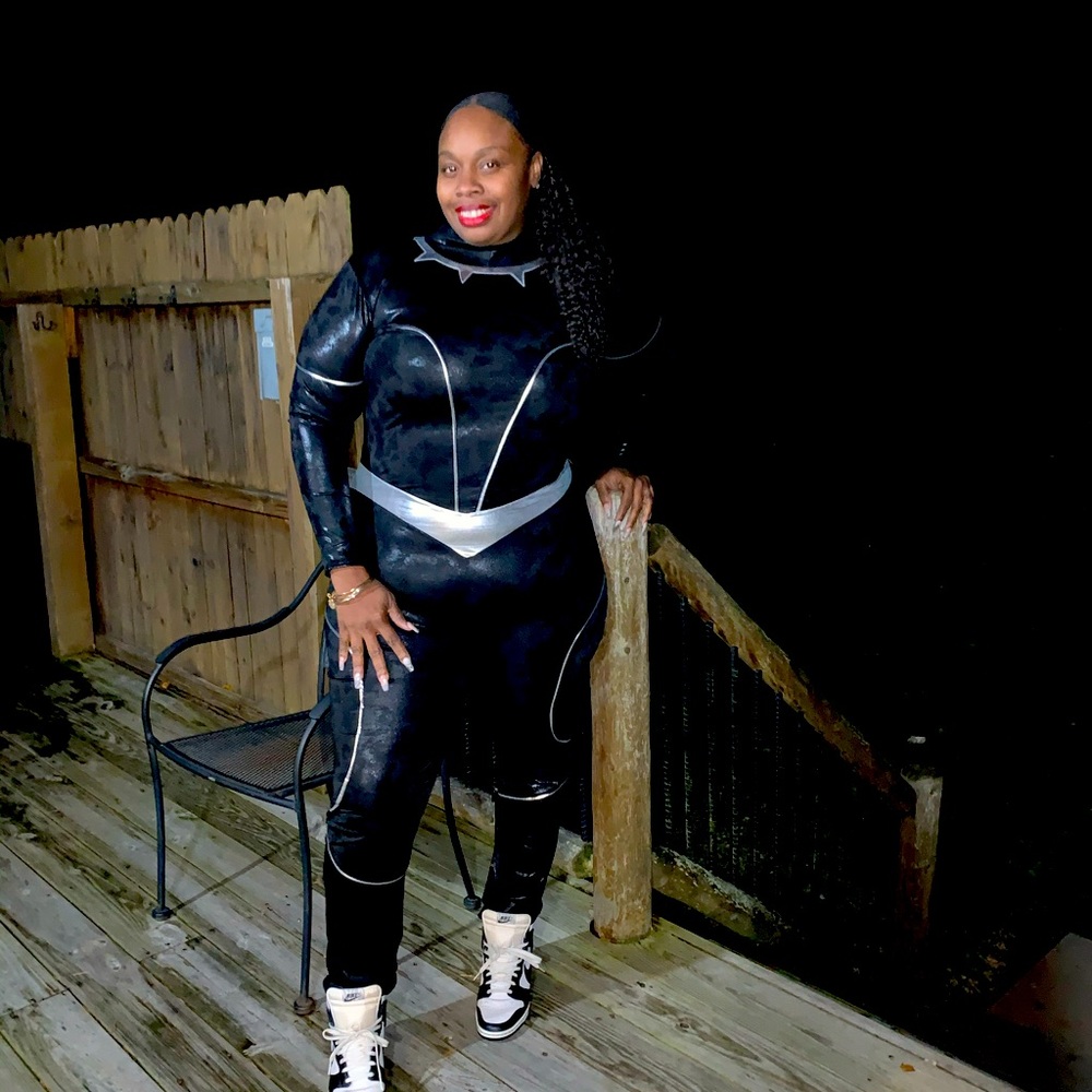 Plus size Black panther Halloween women’s costume